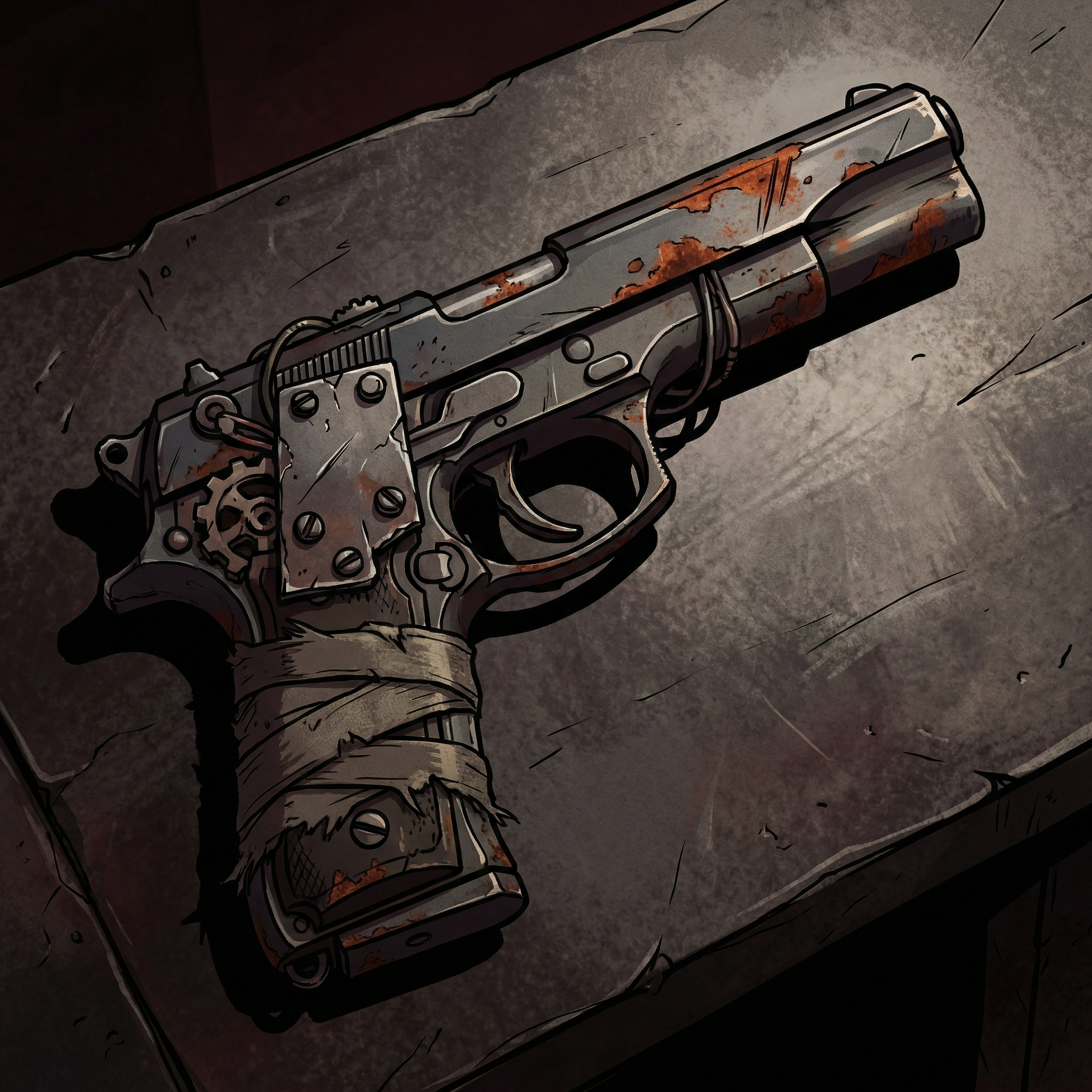 Salvaged Pistol
